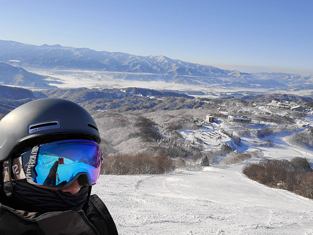 山頂からの景色